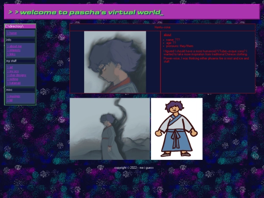 pages/myocs/hanfu screenshot