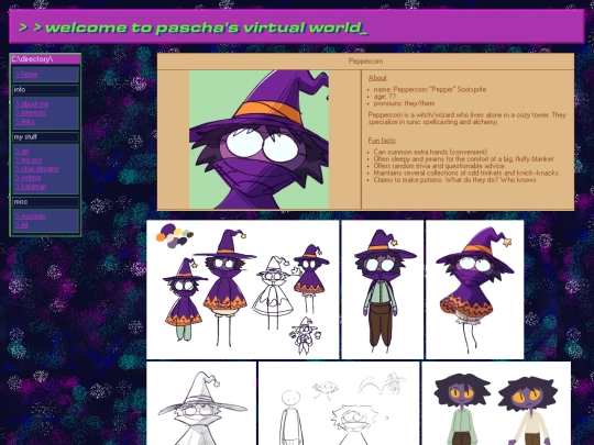 pages/myocs/peppercorn screenshot