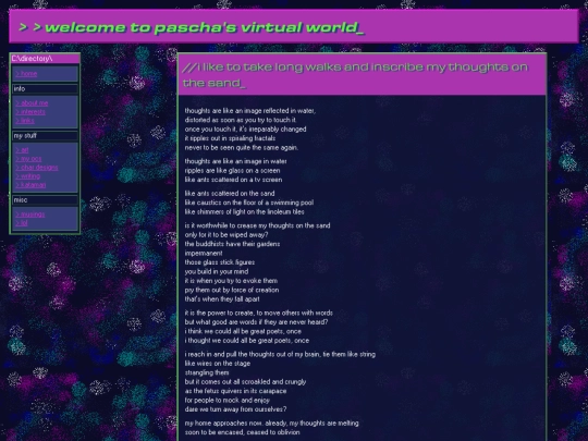 pages/writing/longwalk screenshot