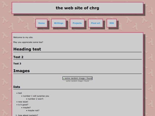 test-page screenshot