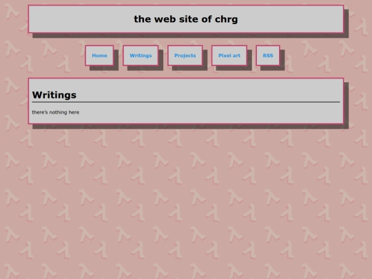 writings screenshot