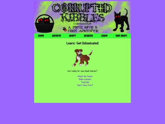 Learn screenshot
