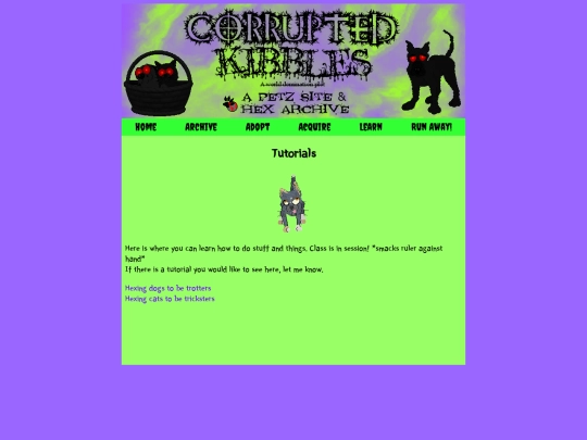 Tutorials screenshot