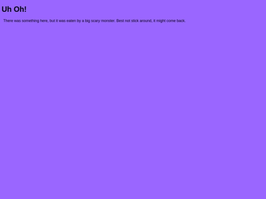 not_found screenshot