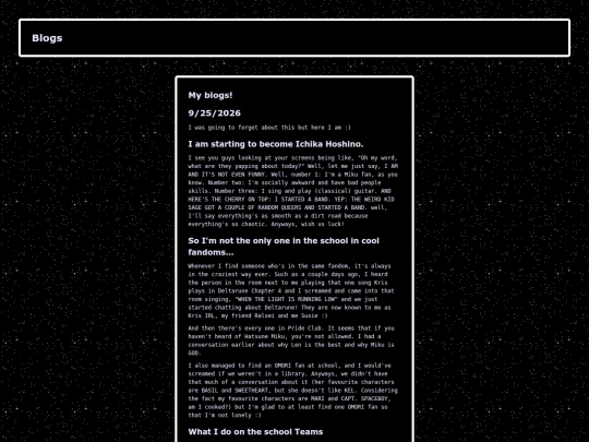 blog screenshot