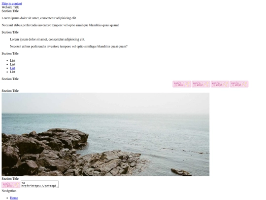 layout screenshot