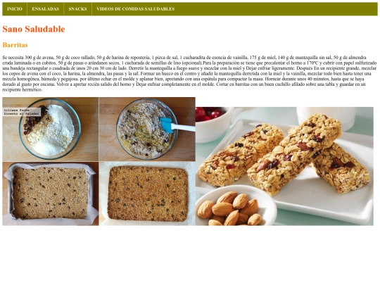 snacks screenshot