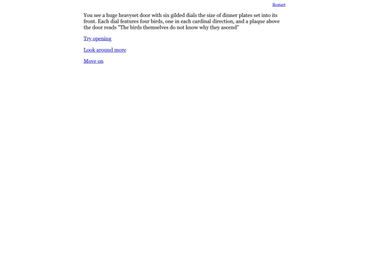 metafiction/Birds screenshot