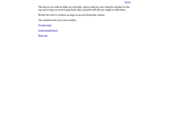 metafiction/Poem screenshot