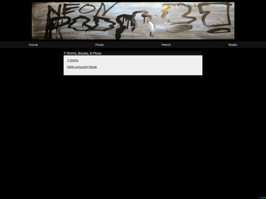 merch screenshot