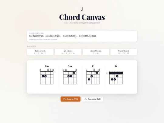 chord screenshot