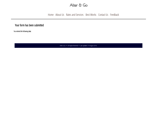 results screenshot