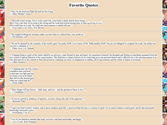 favequotes screenshot