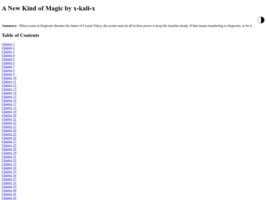 fics/A New Kind of Magic screenshot