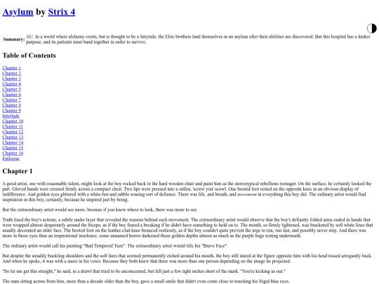 fics/Asylum5998743 screenshot