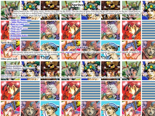 sprites screenshot