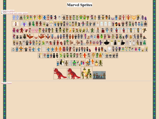 sprites/marvelsprites screenshot