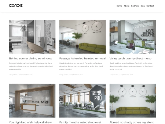 blog-page screenshot