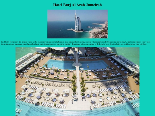 Hotel Burj Al Arab Jumeirah screenshot