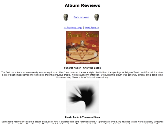 albumreviewsp4 screenshot