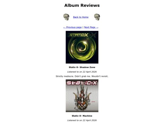 albumreviewsp6 screenshot