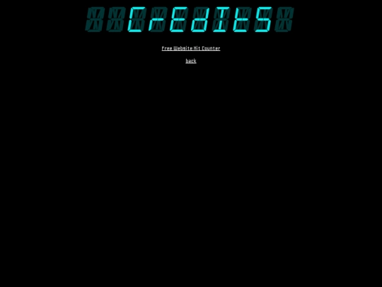 credits screenshot