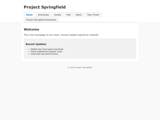 projectspringfield screenshot