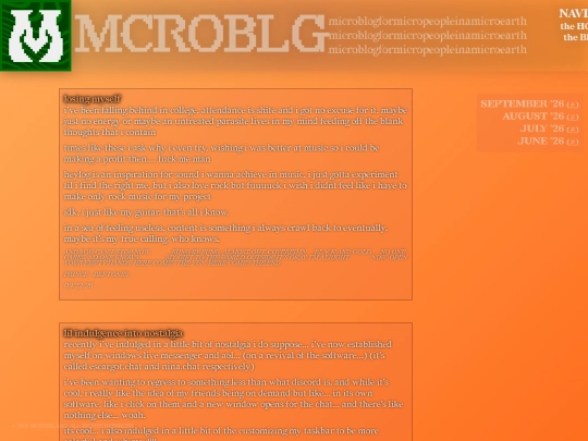 microblog screenshot