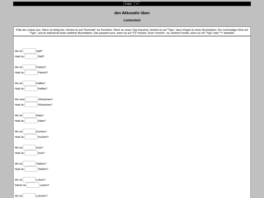 Akkusativ1 screenshot