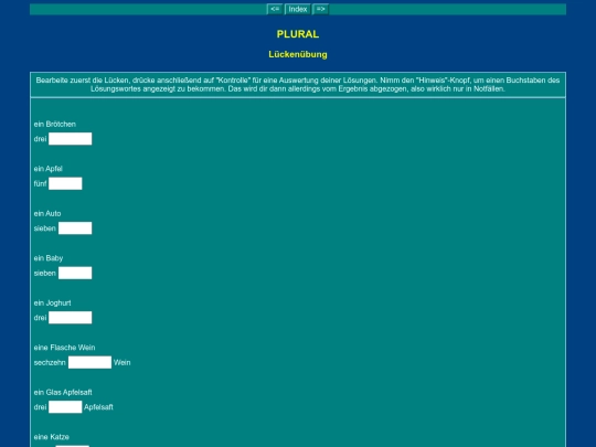 Pluraldeutsch screenshot