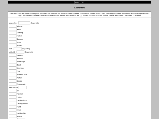VokabelnLektion6Teil2 screenshot