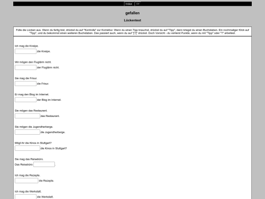 gefallen screenshot