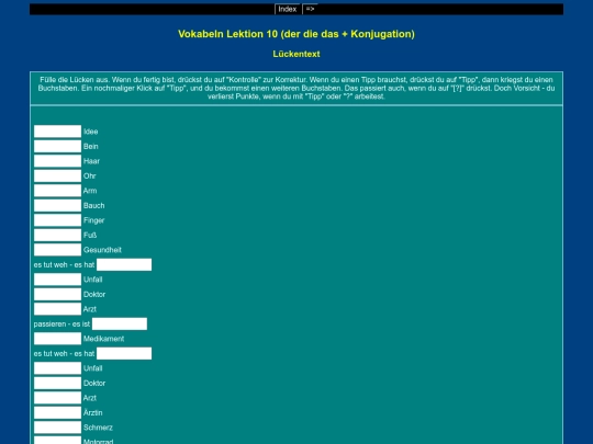 vokabeln10 screenshot