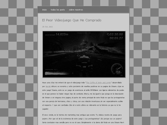 posts/2023-10-25-El-Peor-Videojuego-Que-He-Comprado screenshot