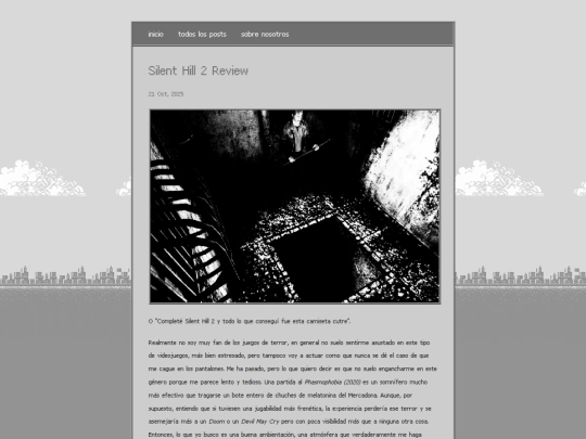 posts/2025-10-21-Silent-Hill-2-Review screenshot
