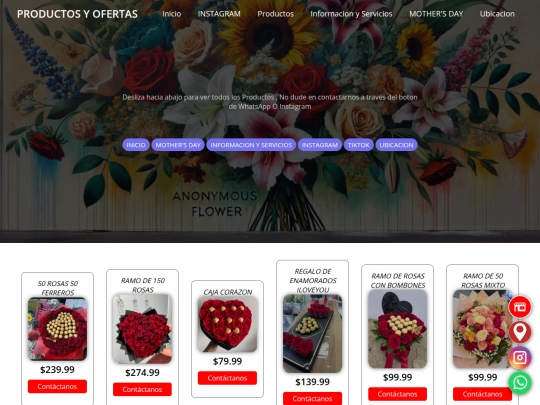 PRODUCTOS screenshot