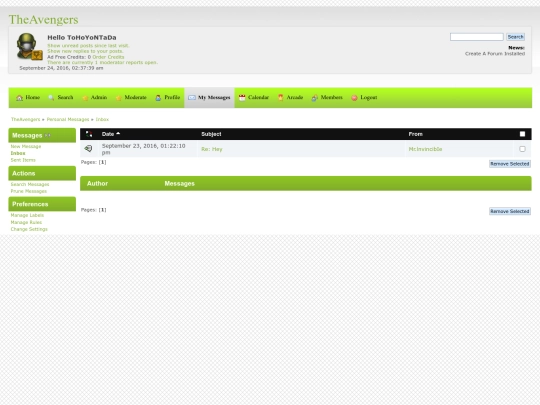 MyMessages screenshot