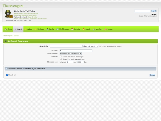 Search screenshot