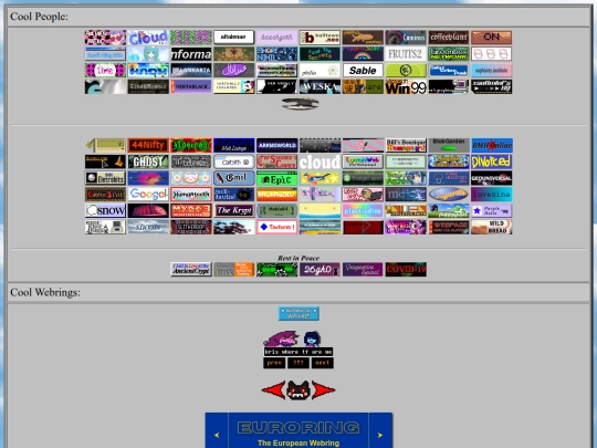 links screenshot