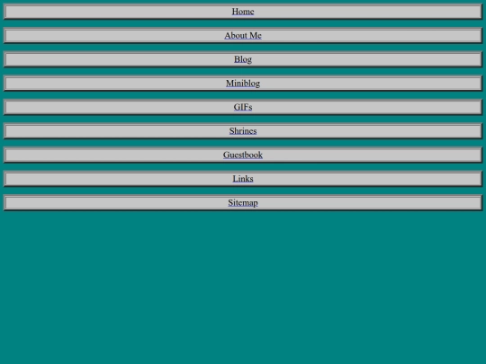 menu screenshot