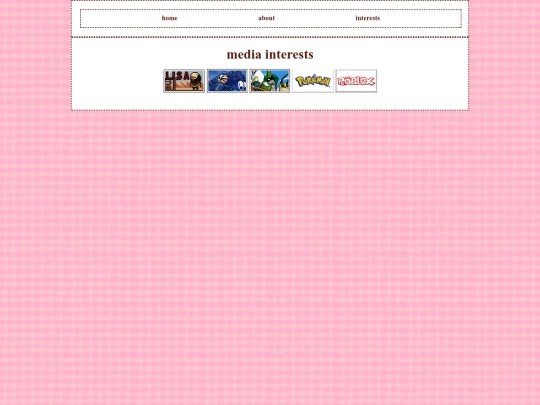 interests screenshot