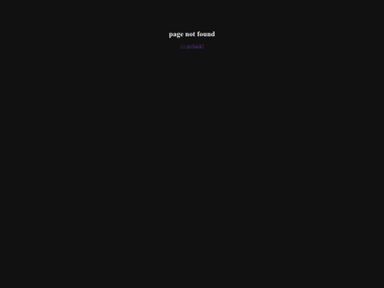 not_found screenshot