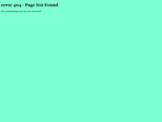 not_found screenshot