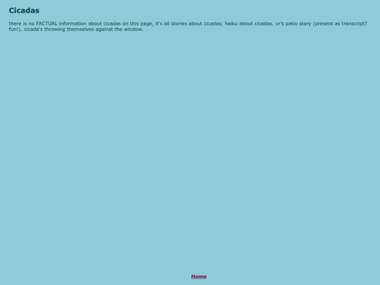 bugs/cicada screenshot