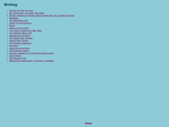 writing screenshot