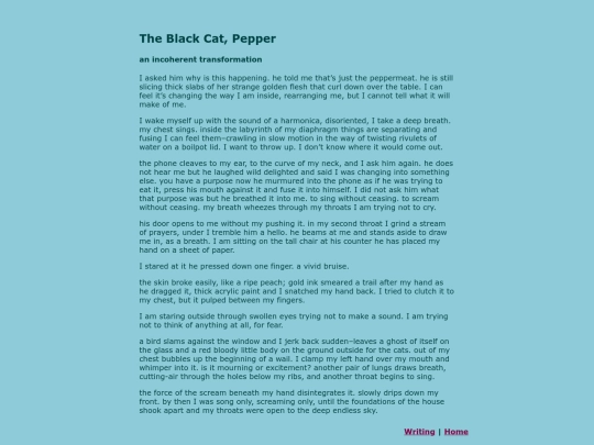 writing/pepper screenshot