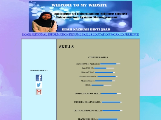 skills screenshot