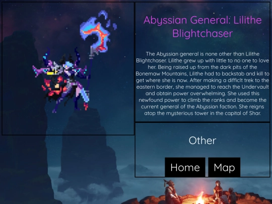 Lore screenshot