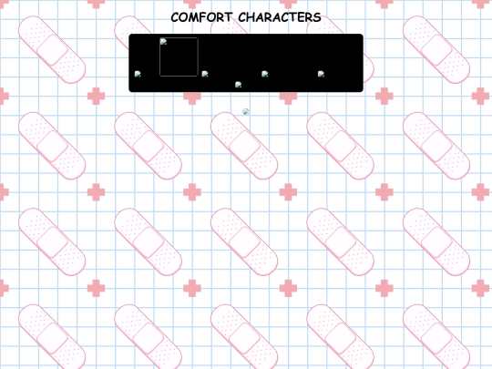 cc/comfortcharacters screenshot