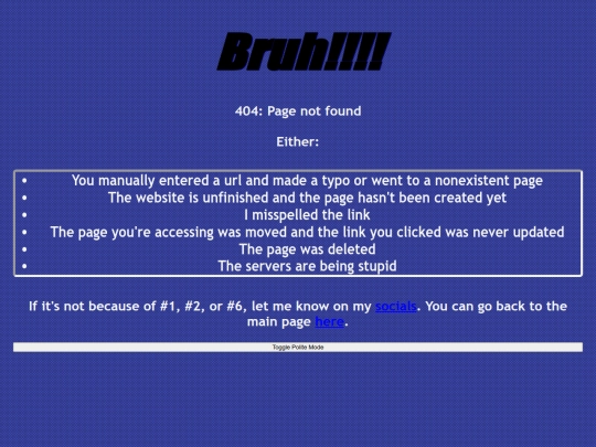 not_found screenshot
